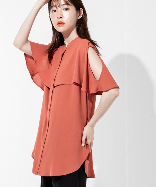 セール Style4 レイヤード2wayスリーブチュニック シャツ ブラウス Million Carats ミリオンカラッツ のファッション通販 Zozotown