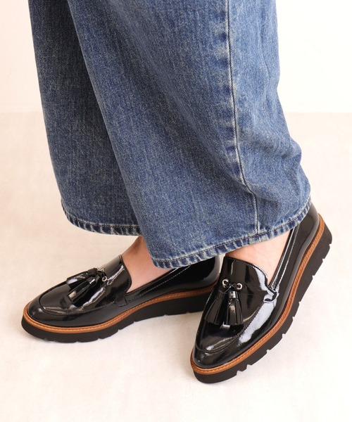 軽量厚底タッセルローファー（ローファー）｜artemis by DIANA