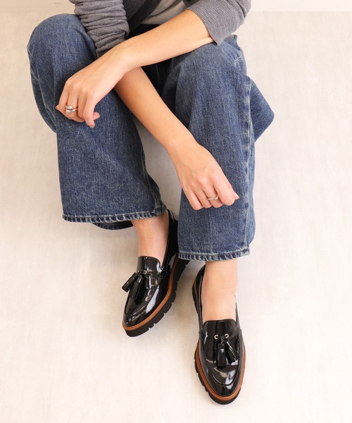 軽量厚底タッセルローファー（ローファー）｜artemis by DIANA