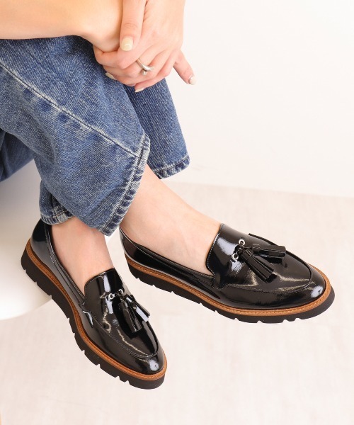 軽量厚底タッセルローファー（ローファー）｜artemis by DIANA