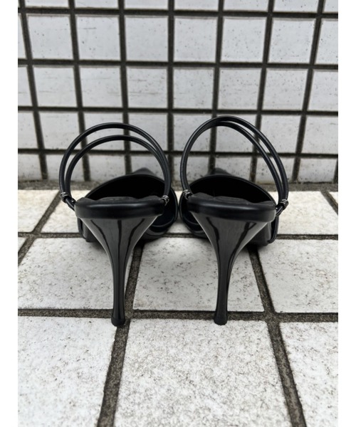 EGOIST（エゴイスト）の「2WAYデザインミュール（サンダル・レディース・ブラック/シルバー・S/M/L）」の13枚目の写真