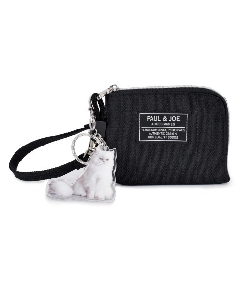 PAUL & JOE ACCESSOIRES(ポールアンドジョーアクセソワ)の「PAUL & JOE ACCESSOIRES (ポール&ジョーアクセソワ) パスコインケース パスケース ワッペンジプシー PJA-W721 ポールアンドジョー(パスケース・レディース・ブラック/カーキ/ブラウン・FREE)」の10枚目の写真