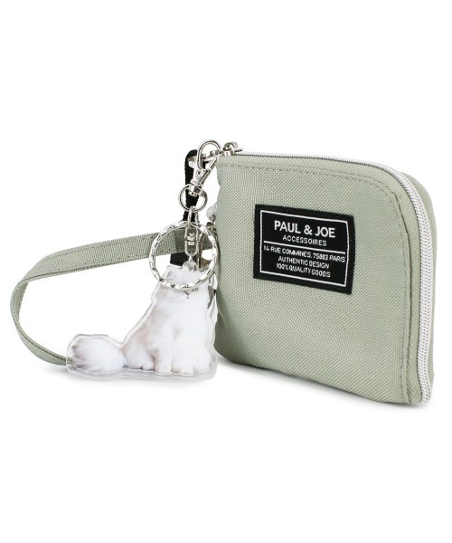 PAUL & JOE ACCESSOIRES(ポールアンドジョーアクセソワ)の「PAUL & JOE ACCESSOIRES (ポール&ジョーアクセソワ) パスコインケース パスケース ワッペンジプシー PJA-W721 ポールアンドジョー(パスケース・レディース・ブラック/カーキ/ブラウン・FREE)」の9枚目の写真