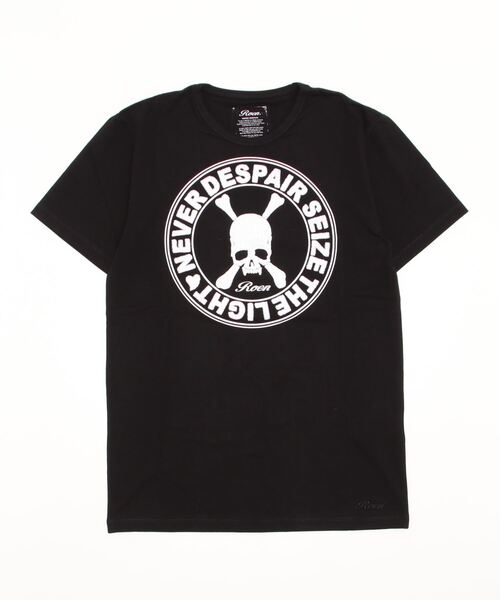 ロエンTシャツです！ 楽天市場】Roen ロエン メンズ 半袖Tシャツ カラー：BLACK