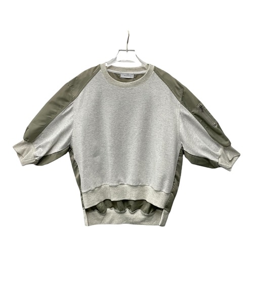 DOLLUPOOPS(ドールアップウップス)の「スリーブMA-1プルオーバー(Tシャツ/カットソー・レディース・ベージュ/グレー/ブラック・38)」の20枚目の写真