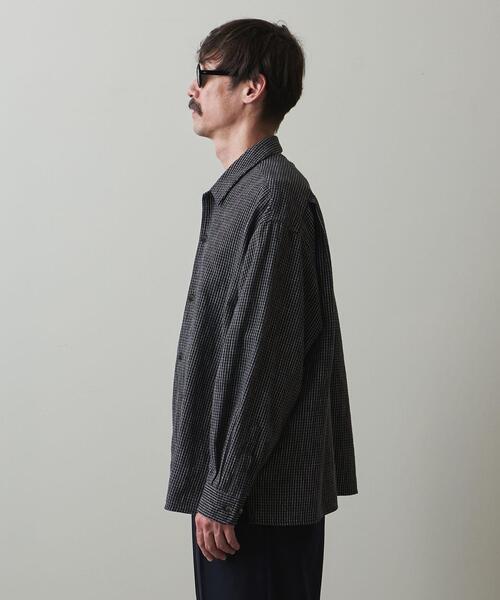 Steven Alan DRY/NEL CHECK TURNOVER シャツ Steven Alan（スティーブンアラン）の「＜Steven Alan＞ DRY/NEL CHECK