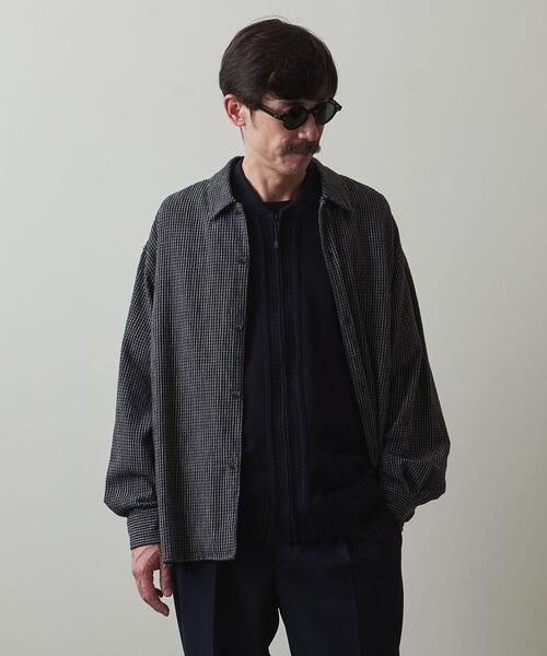 Steven Alan DRY/NEL CHECK TURNOVER シャツ Steven Alan（スティーブンアラン）の「＜Steven Alan＞ DRY/NEL CHECK