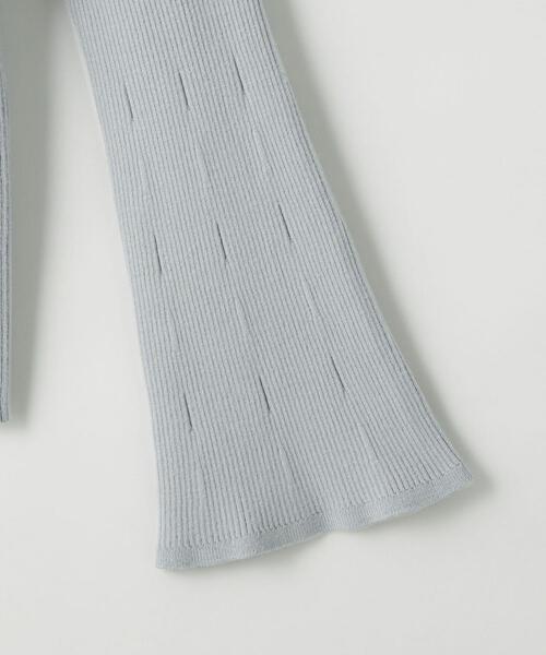 ＜EMMELREFINES＞EMHMVキリカエリブタートルニット