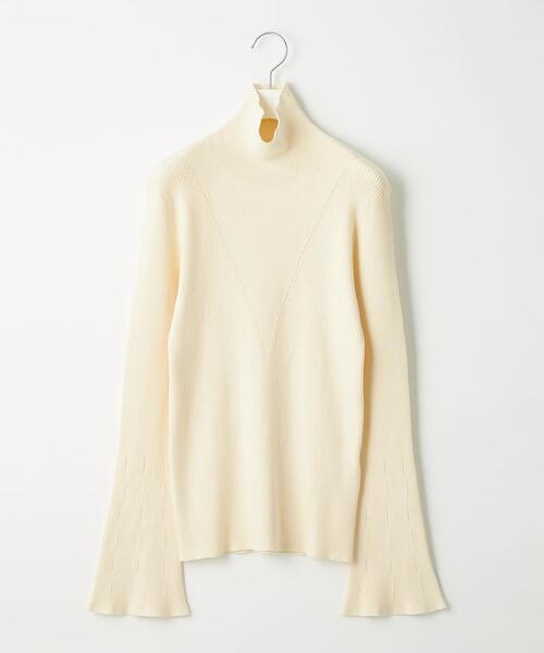 ＜EMMELREFINES＞EMHMVキリカエリブタートルニット