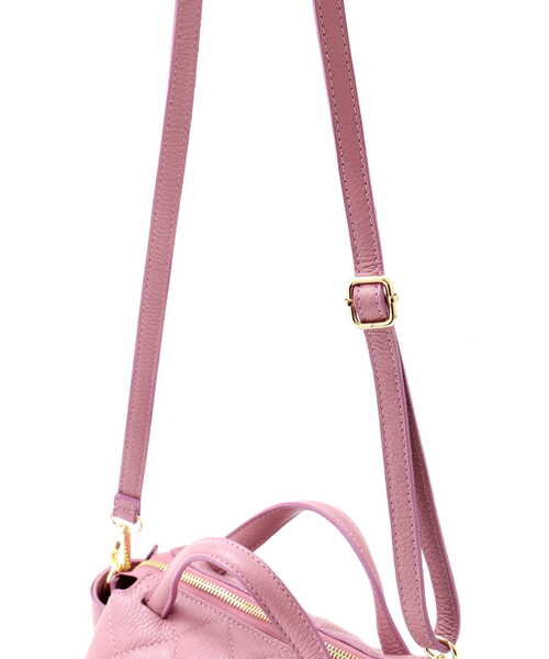 PINKY&DIANNE(ピンキーアンドダイアン)の「キルティングレザーバック(ハンドバッグ・レディース・ブラック/ピンク・ONE SIZE)」の20枚目の写真