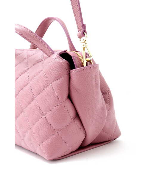 PINKY&DIANNE(ピンキーアンドダイアン)の「キルティングレザーバック(ハンドバッグ・レディース・ブラック/ピンク・ONE SIZE)」の22枚目の写真