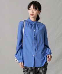 タックフリルHNブラウス