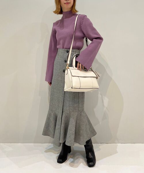 MAJESTIC LEGON(マジェスティックレゴン)の「クラシカルラップスカート(スカート・レディース・ブラウン系その他2/グレー系その他/ブラック・MEDIUM)」の17枚目の写真