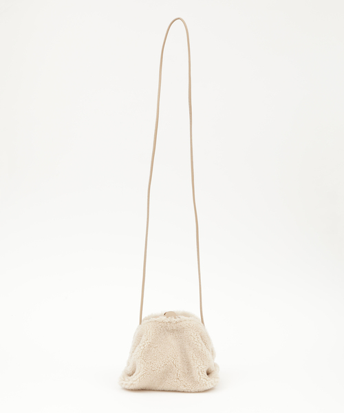 ANITA BILARDI（アニタビラルディ）の「anita bilardi/BRICK B CHICCO RISO（ショルダーバッグ・レディース・ライトグレー/ベージュ・FREE）」の2枚目の写真