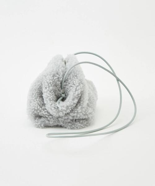 ANITA BILARDI（アニタビラルディ）の「anita bilardi/BRICK B CHICCO RISO（ショルダーバッグ・レディース・ライトグレー/ベージュ・FREE）」の4枚目の写真