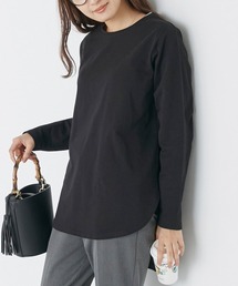 OMNES | ラウンドヘムロングスリーブTシャツ(Tシャツ/カットソー)