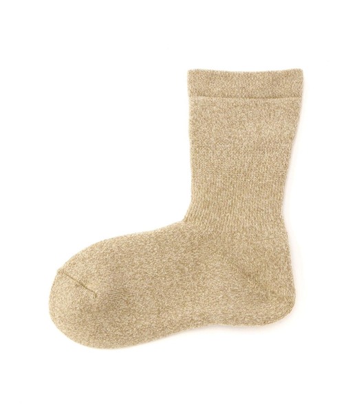 rasox（ラソックス）の「RASOX/ラソックス　パイル・クルー　ウィメンズ（ソックス/靴下・レディース・ベージュ/レンガ/チャコール・S）」の4枚目の写真