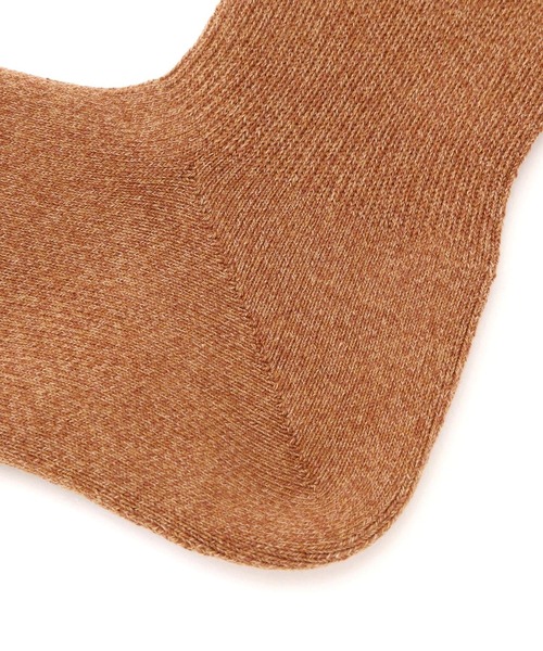 rasox（ラソックス）の「RASOX/ラソックス　パイル・クルー　ウィメンズ（ソックス/靴下・レディース・ベージュ/レンガ/チャコール・S）」の7枚目の写真