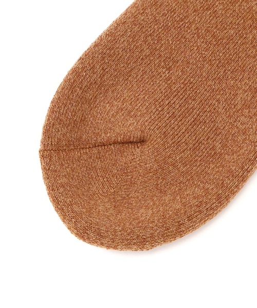 rasox（ラソックス）の「RASOX/ラソックス　パイル・クルー　ウィメンズ（ソックス/靴下・レディース・ベージュ/レンガ/チャコール・S）」の8枚目の写真