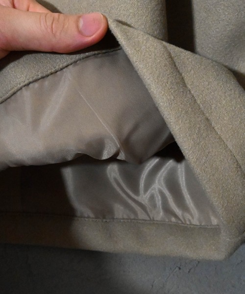 Ritzy(リッツィー)の「ポリメルトン ZIPブルゾン レディース メンズ(ブルゾン・メンズ・ブラック/ベージュ/サックスブルー/グレイッシュベージュ・MEDIUM/LARGE/X-LARGE)」の10枚目の写真