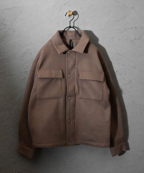 Ritzy(リッツィー)の「ポリメルトン ZIPブルゾン レディース メンズ(ブルゾン・メンズ・ブラック/ベージュ/サックスブルー/グレイッシュベージュ・MEDIUM/LARGE/X-LARGE)」の20枚目の写真