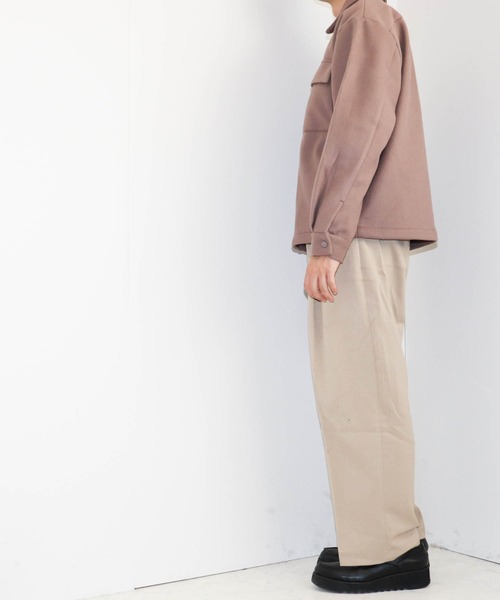 Ritzy(リッツィー)の「ポリメルトン ZIPブルゾン レディース メンズ(ブルゾン・メンズ・ブラック/ベージュ/サックスブルー/グレイッシュベージュ・MEDIUM/LARGE/X-LARGE)」の18枚目の写真