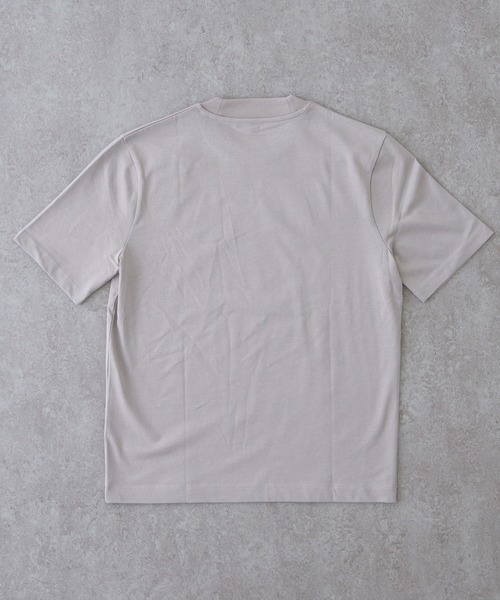 BRICK & SONS(ブリックアンドサンズ)の「コットンドレスTシャツ(Tシャツ/カットソー・メンズ・ホワイト/グレー・LL/M/L/S)」の4枚目の写真