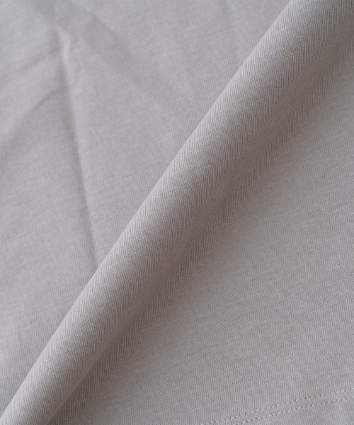 BRICK & SONS(ブリックアンドサンズ)の「コットンドレスTシャツ(Tシャツ/カットソー・メンズ・ホワイト/グレー・LL/M/L/S)」の5枚目の写真