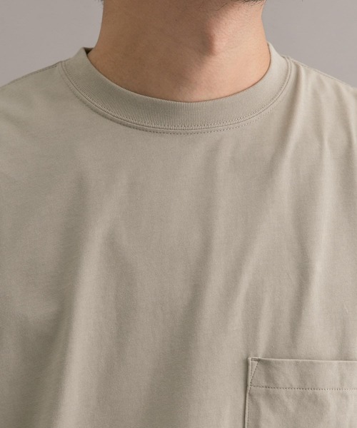 EKAL（エカル）の「EKAL　Mountain Circle LS T-shirts（Tシャツ/カットソー・メンズ・ブルー/ベージュ系その他・MEDIUM/LARGE）」の13枚目の写真