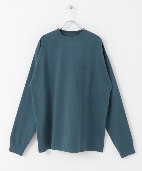 EKAL（エカル）の「EKAL　Mountain Circle LS T-shirts（Tシャツ/カットソー・メンズ・ブルー/ベージュ系その他・MEDIUM/LARGE）」の16枚目の写真