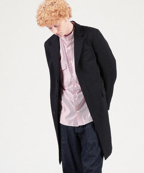 トゥモローランド チェスターフィールドコート(M) TOMORROWLAND （トゥモローランド）の「ナイロンポリウレタン