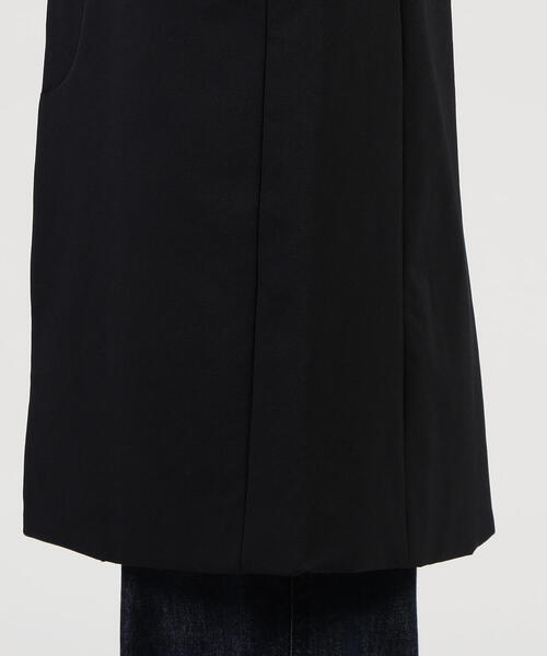 TOMORROWLAND （トゥモローランド）の「ナイロンポリウレタン チェスターフィールドコート Reggiani（チェスターコート・メンズ・チャコールグレー/ブラック/キャメル・S/M/L）」の17枚目の写真