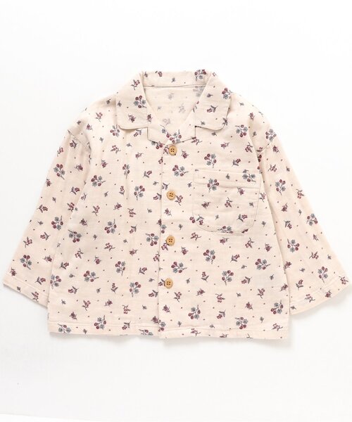 apres les cours（アプレレクール）の「ダブルガーゼ パジャマ（ルームウェア/パジャマ・キッズ・アイボリー/ローズ/その他3/ミント/イエロー・80/90/100/110/120/130）」の22枚目の写真