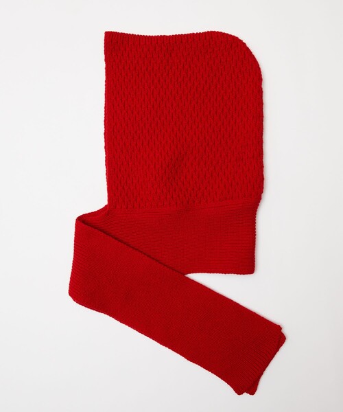 Firsthand（ファーストハンド）の「Firsthand/ファーストハンド Premier Eco Balaclava Muffler / バラクラバ / マフラー（マフラー・レディース・ブラック/レッド/サックスブルー/ナチュラル・ONE SIZE）」の4枚目の写真