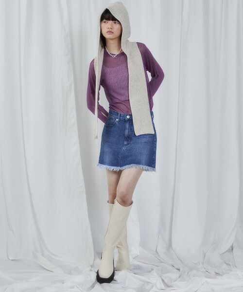 Firsthand（ファーストハンド）の「Firsthand/ファーストハンド Premier Eco Balaclava Muffler / バラクラバ / マフラー（マフラー・レディース・ブラック/レッド/サックスブルー/ナチュラル・ONE SIZE）」の19枚目の写真