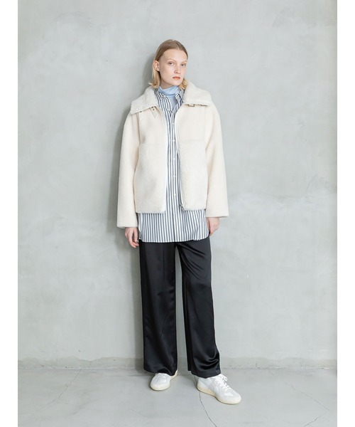 enchainement（アンシェヌマン）の「Faux Mouton Jacket（その他