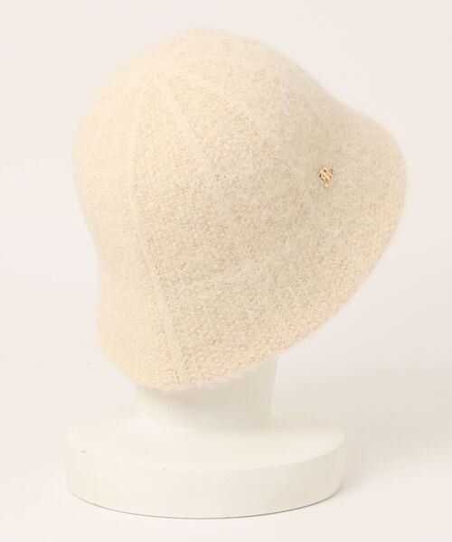 JUMELLE（ジュメロ）の「シャギーバケットハット（ハット・レディース・ブラック/アイボリー・FREE）」の3枚目の写真