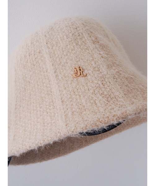 JUMELLE（ジュメロ）の「シャギーバケットハット（ハット・レディース・ブラック/アイボリー・FREE）」の10枚目の写真