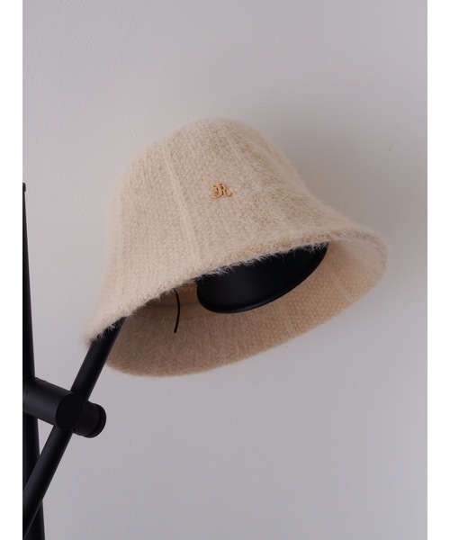JUMELLE（ジュメロ）の「シャギーバケットハット（ハット・レディース・ブラック/アイボリー・FREE）」の9枚目の写真