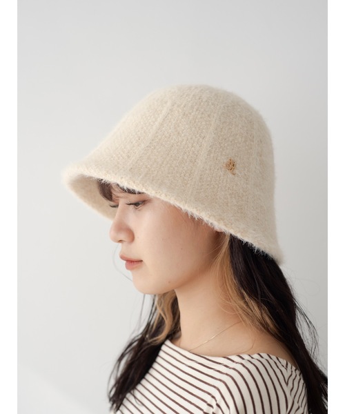 JUMELLE（ジュメロ）の「シャギーバケットハット（ハット・レディース・ブラック/アイボリー・FREE）」の21枚目の写真