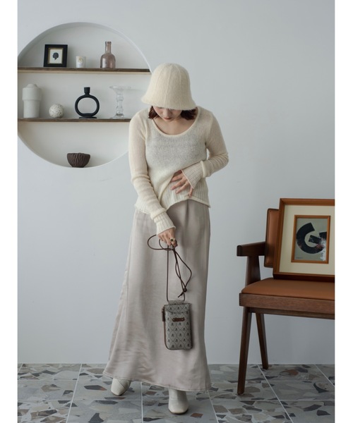 JUMELLE（ジュメロ）の「シャギーバケットハット（ハット・レディース・ブラック/アイボリー・FREE）」の18枚目の写真