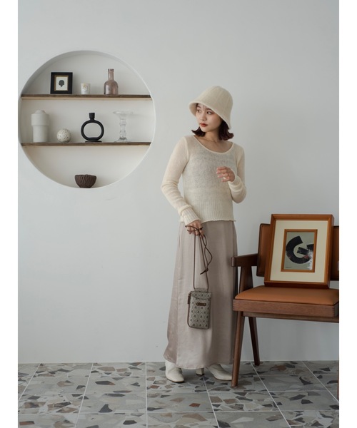 JUMELLE（ジュメロ）の「シャギーバケットハット（ハット・レディース・ブラック/アイボリー・FREE）」の19枚目の写真