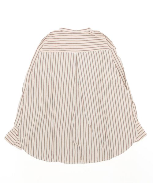 e-zakkamania stores（イーザッカマニアストアーズ）の「ランダムストライプ ブザムシャツ（シャツ/ブラウス・レディース・パープル/モカ・M）」の18枚目の写真