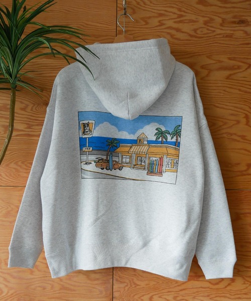 The Endless Summer(エンドレスサマー)の「【WEB / FLAG SHOP限定】「TES TAKE IT EASY」 BIG SWEAT PARKA /オーバーサイズ・ビッグシルエット・パーカー(スウェット・メンズ・その他4/その他7/その他6/その他8/その他1/その他2/その他3/その他5・MEDIUM/LARGE/X-LARGE)」の8枚目の写真