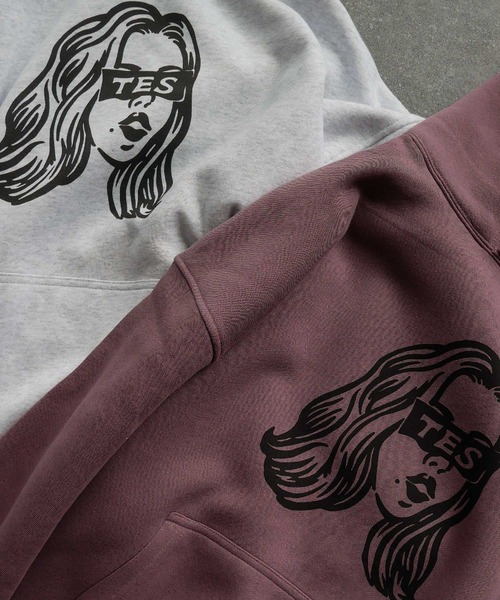 The Endless Summer(エンドレスサマー)の「【WEB / FLAG SHOP限定】「TES TAKE IT EASY」 BIG SWEAT PARKA /オーバーサイズ・ビッグシルエット・パーカー(スウェット・メンズ・その他4/その他7/その他6/その他8/その他1/その他2/その他3/その他5・MEDIUM/LARGE/X-LARGE)」の11枚目の写真