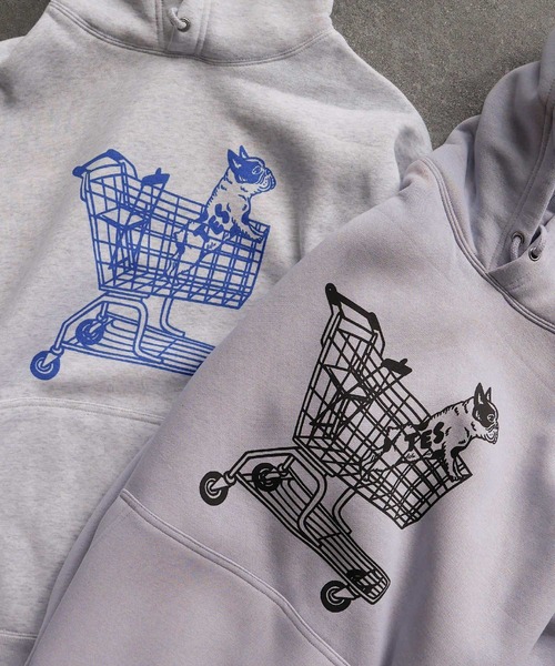The Endless Summer(エンドレスサマー)の「【WEB / FLAG SHOP限定】「TES TAKE IT EASY」 BIG SWEAT PARKA /オーバーサイズ・ビッグシルエット・パーカー(スウェット・メンズ・その他4/その他7/その他6/その他8/その他1/その他2/その他3/その他5・MEDIUM/LARGE/X-LARGE)」の12枚目の写真