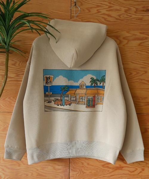 The Endless Summer(エンドレスサマー)の「【WEB / FLAG SHOP限定】「TES TAKE IT EASY」 BIG SWEAT PARKA /オーバーサイズ・ビッグシルエット・パーカー(スウェット・メンズ・その他4/その他7/その他6/その他8/その他1/その他2/その他3/その他5・MEDIUM/LARGE/X-LARGE)」の15枚目の写真