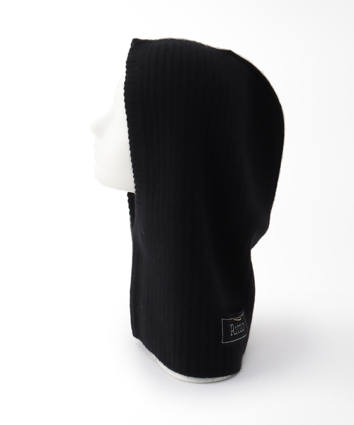 Spick & Span（スピックアンドスパン）の「【RITTO /リット】 フードスヌード（ネックウォーマー/スヌード・レディース・チャコールグレー/ブラック・FREE）」の11枚目の写真