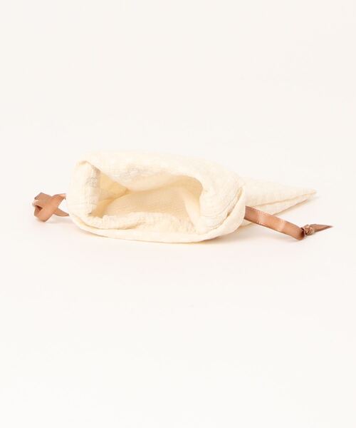 LOWRYS FARM（ローリーズファーム）の「巾着＊ＧＦ　177146（ポーチ・レディース・グリーン/パープル/オレンジ/アイボリー・FREE）」の10枚目の写真