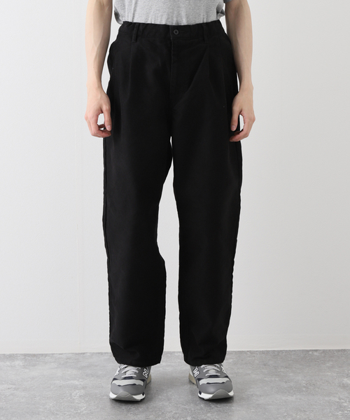 BAMBOO SHOOTS(バンブーシュート)の「【BAMBOO SHOOTS / バンブーシュート】WORK PANTS-MOLESKIN(その他パンツ・メンズ・ブラック・MEDIUM/LARGE)」の4枚目の写真